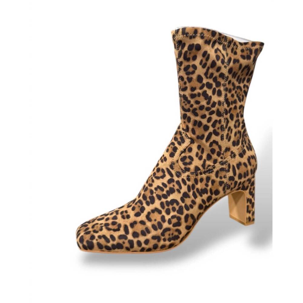 NEW DOLCE VITA women's roan stella boots in leopard